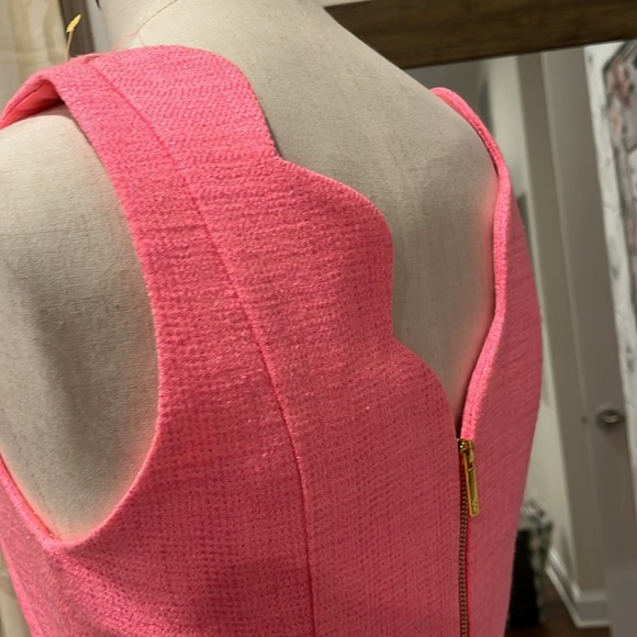 Julie Brown 2 Elegant Pink Sleeveless Dress - Picture 2 of 2